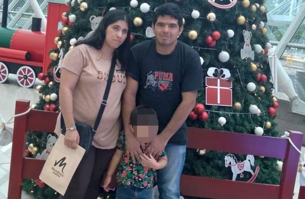 Gabriela Videla y su ex pareja Esteban Rodríguez, acusado de haberla asesinado.