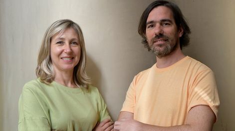 Los Andes | Elecciones 2023Los diputados nacionales y candidatos a presidenta y vicepresidente por el PTS - Frente de la Izquierda de los Trabajadores Unidos, Myriam Bregman y Nicolás Del CañoFoto : Orlando Pelichotti