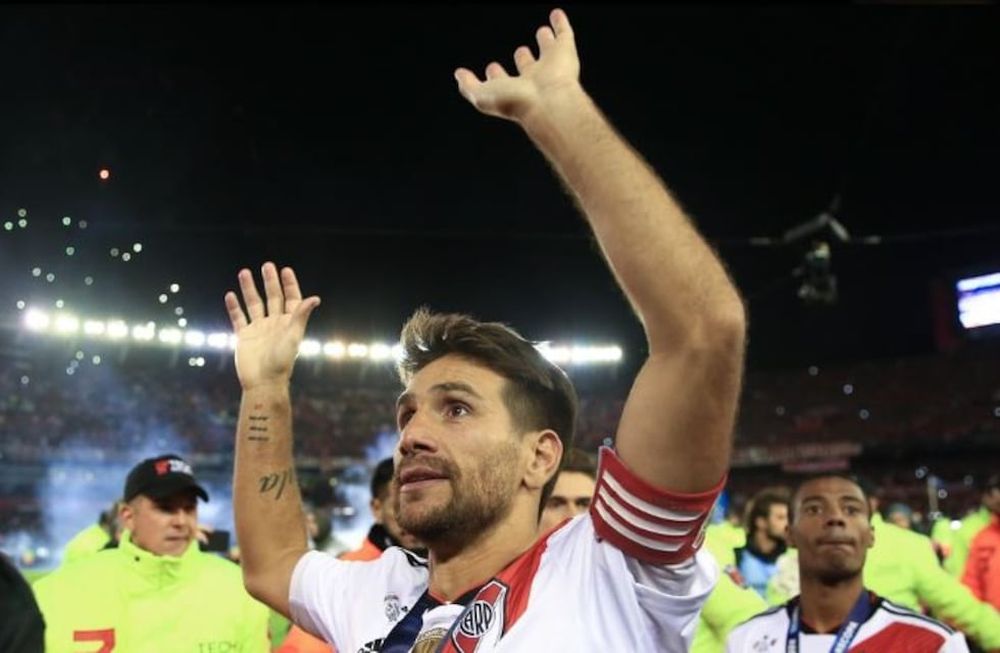Leo Ponzio, emblema de River Plate. / Gentileza.