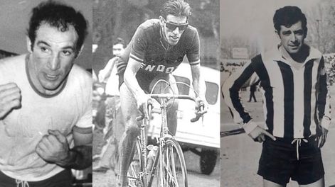 Nicolino Locche, Ernesto Contreras y Víctor Legrotaglie, idolos del deportes mendocino.