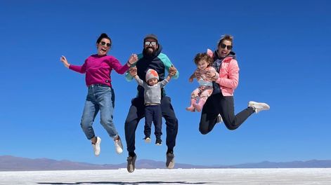 Los Andes | Son mendocinos, viven en América del Norte y “pausaron” todo para recorrer el continente en una casa rodante. Foto: Gentileza Gabriela Savone