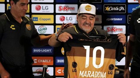 Diego Maradona: no venimos de vacaciones, venimos a trabajar
