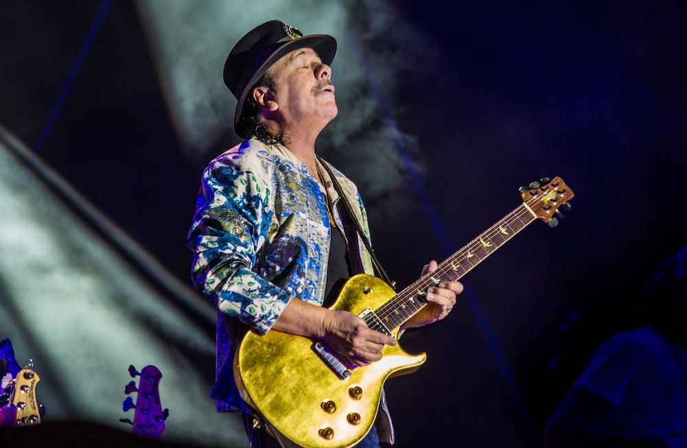 Santana, una leyenda de la música. (BMG/ Marylene Eytier)
