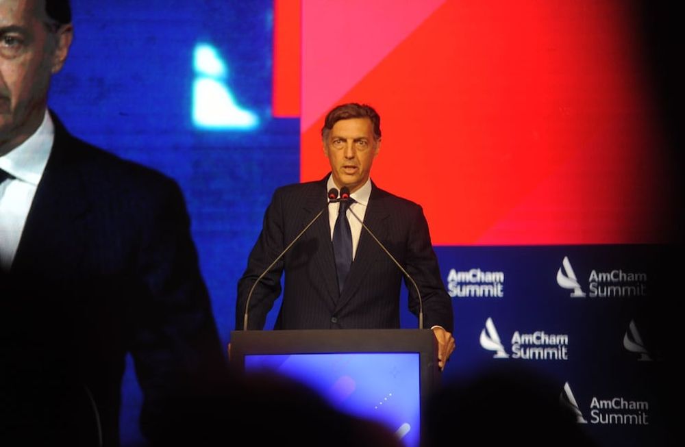 El presidente de la la Cámara de Comercio de los Estados Unidos en la Argentina (Amcham Argentina), Facundo Gómez Minujin | Gentileza La Voz