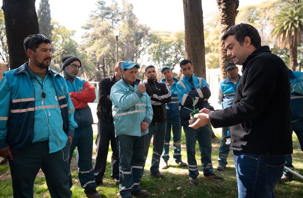 La Ciudad sigue capacitando a sus agentes para el cuidado de los espacios públicos
