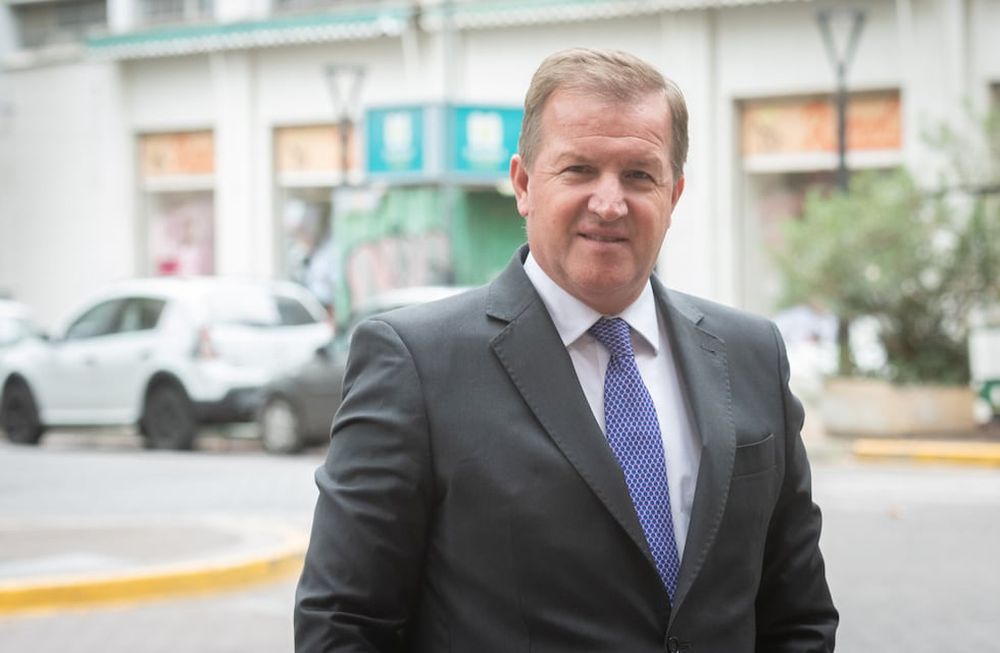 Eduardo Serenellini habló con Los Andes días atrás, como Secretario de Comunicación y Prensa de la Presidencia de la Nación Argentina. Foto: Ignacio Blanco / Los Andes