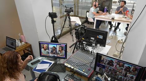 Los Andes | Los Andes avanza modernizándose con miles de productos, desde streaming, videos en redes, podcasts y una web que ofrece información para distintos públicos con intereses diversos. Foto: Orlando Pelichotti