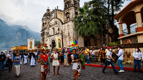 Tepoztlán, el pueblo mágico de México.