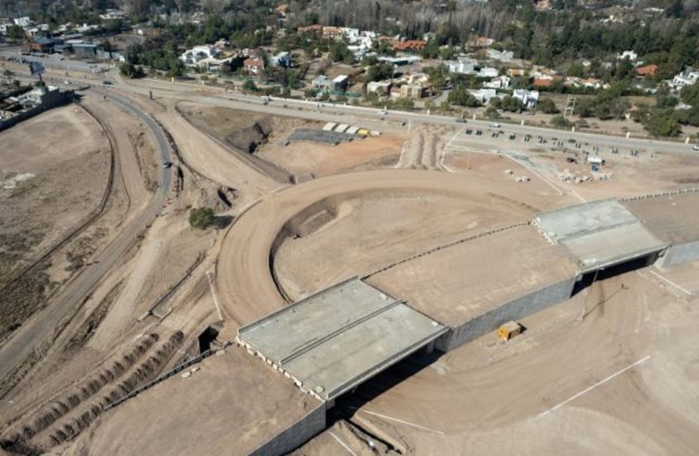 Avanza la RP 82: los puentes de La Tijera ya se elevan en la nueva Panamericana