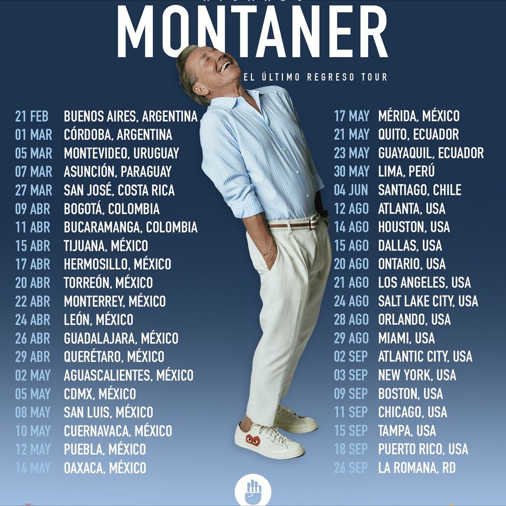 Link de entradas para Ricardo Montaner en Argentina 2026: dónde serán los shows y cómo comprar
