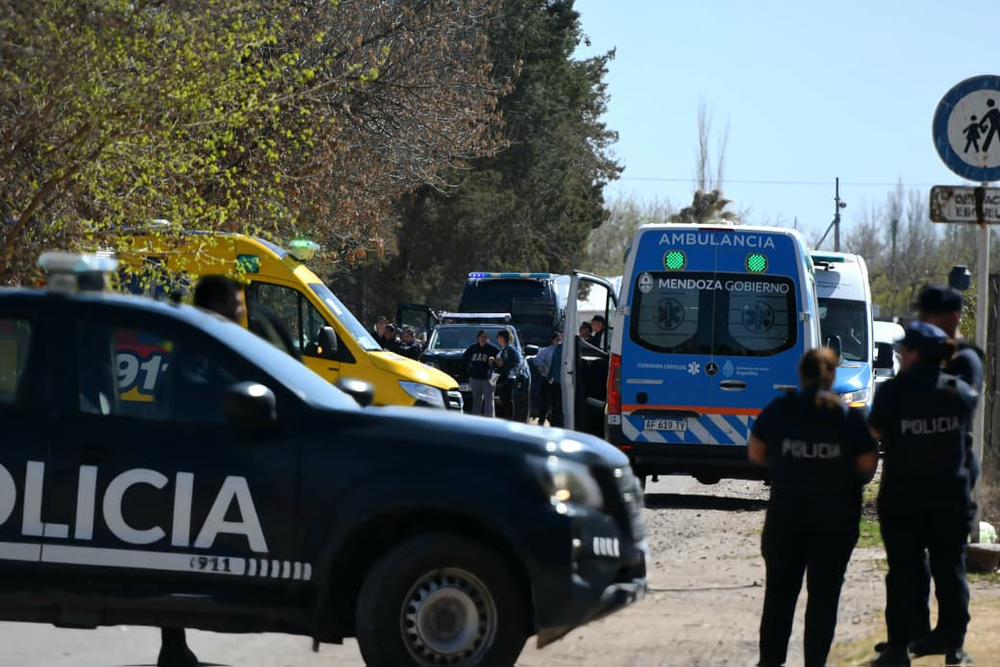 Fuerte operativo po &nbsp;la alumna de La Paz. Archivo Los Andes.&nbsp;
