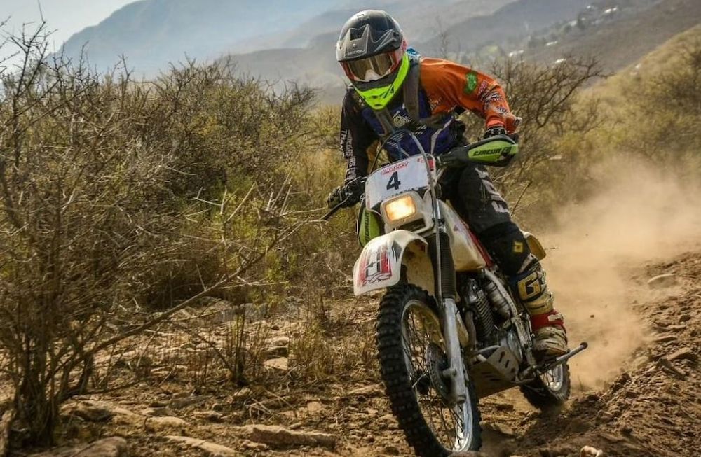 Gastón del Pozo, el joven de Rivadavia que correrá la carrera más antigua del mundo. / gentileza