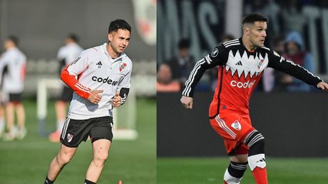 Los Andes | Martínez y Bustos, recuperados para la serie ante Mineiro. /Foto: River Plate