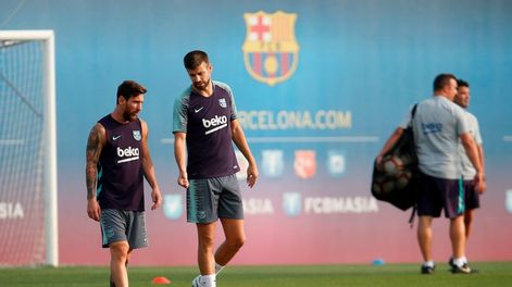 En España dicen que Lionel Messi y Gerard Piqué están peleados