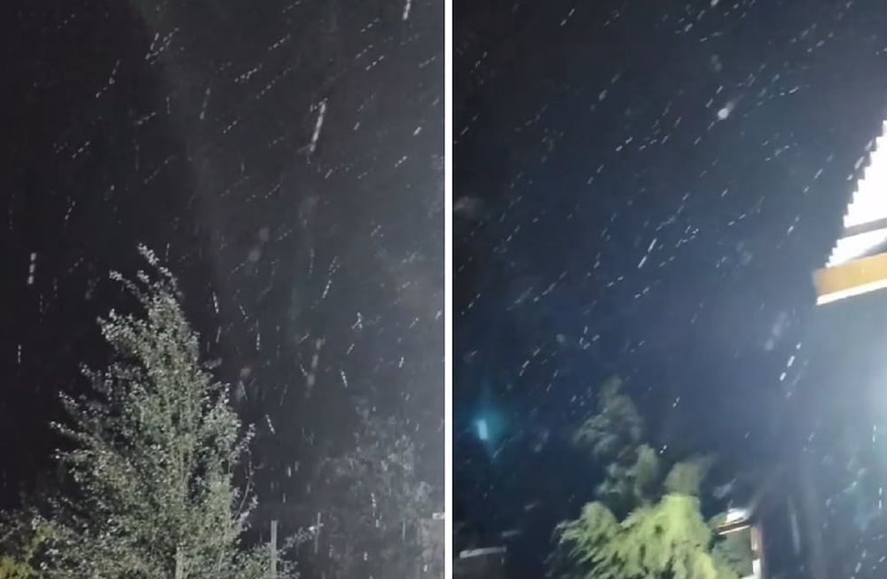 Nieve en Potrerillos (17/02/23)