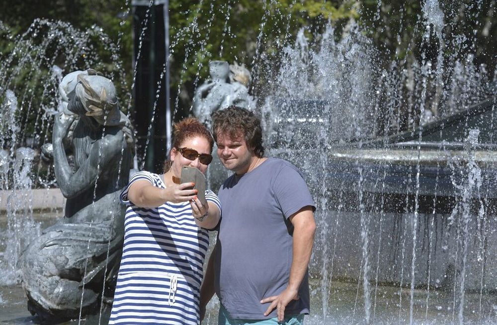 Cuenta regresiva para el WiFi gratuito en el parque General San Martín