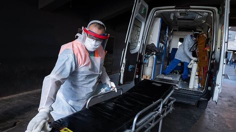 Los Andes | La situación es igual o peor que en el pico de la primera ola. Los menores de 60 años acumulan la mitad de las solicitudes. / Foto: Ignacio Blanco / Los Andes