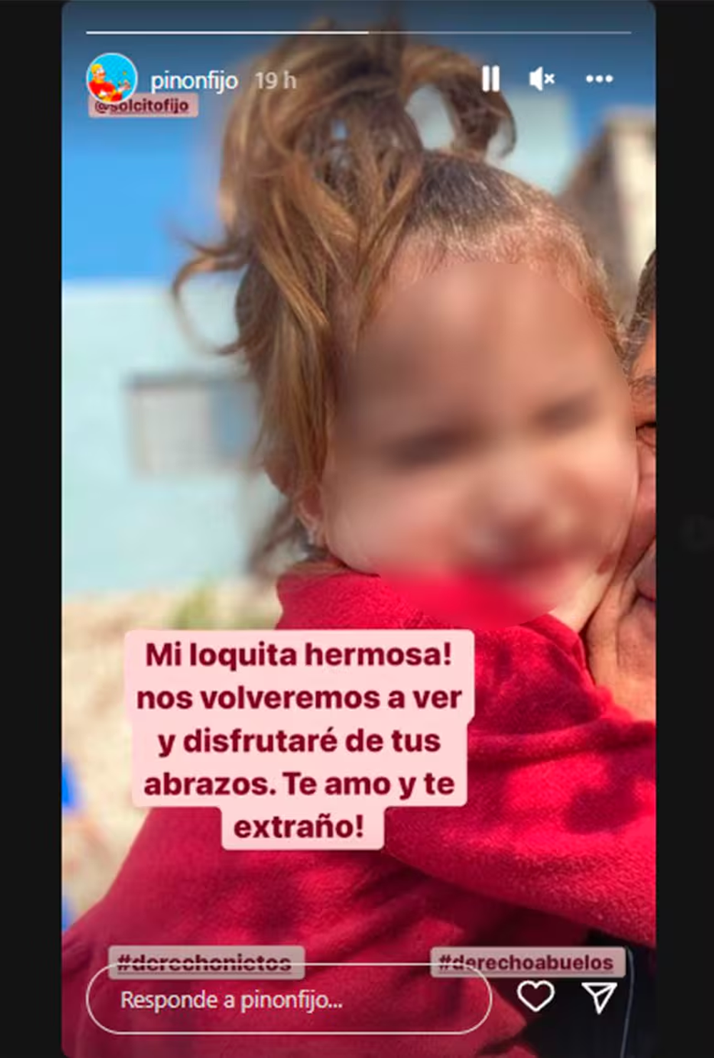 Piñon Fijo tuvo un distanciamiento con sus hijos años atrás.