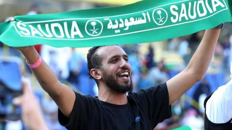 En Arabia Saudita decretaron feriado tras el triunfo contra Argentina en el Mundial de Qatar. / Foto: Gentileza
