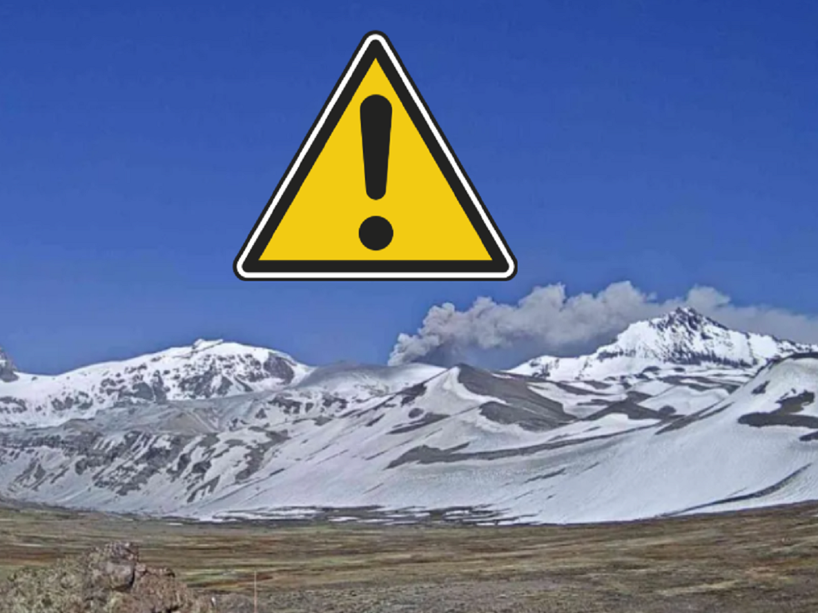 Así está la actividad y la alerta en el volcán Planchón-Peteroa, a dos meses de la alerta que preocupó a todos