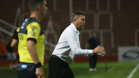 Diego Flores, muy autocrítico con la actuación de Godoy Cruz. / José Gutiérrez (Los Andes).