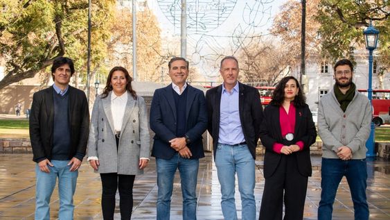 Política en Off. Un frente particular: los principales candidatos del Frente Verde, liderado por Mario Vadillo y con el sostén de los exfuncionarios de Libres del Sur, que ¿abandonaron a Cornejo?&nbsp; Foto: Libres del Sur.