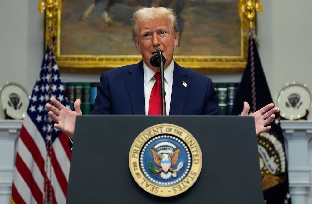 El polémico presidente de EEUU.