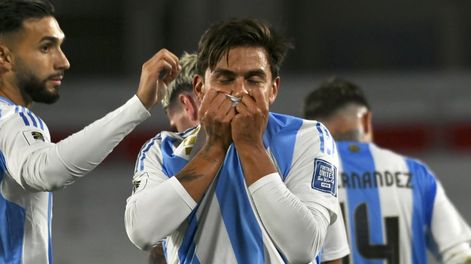 Paulo Dybala, figura de la Selección Argentina