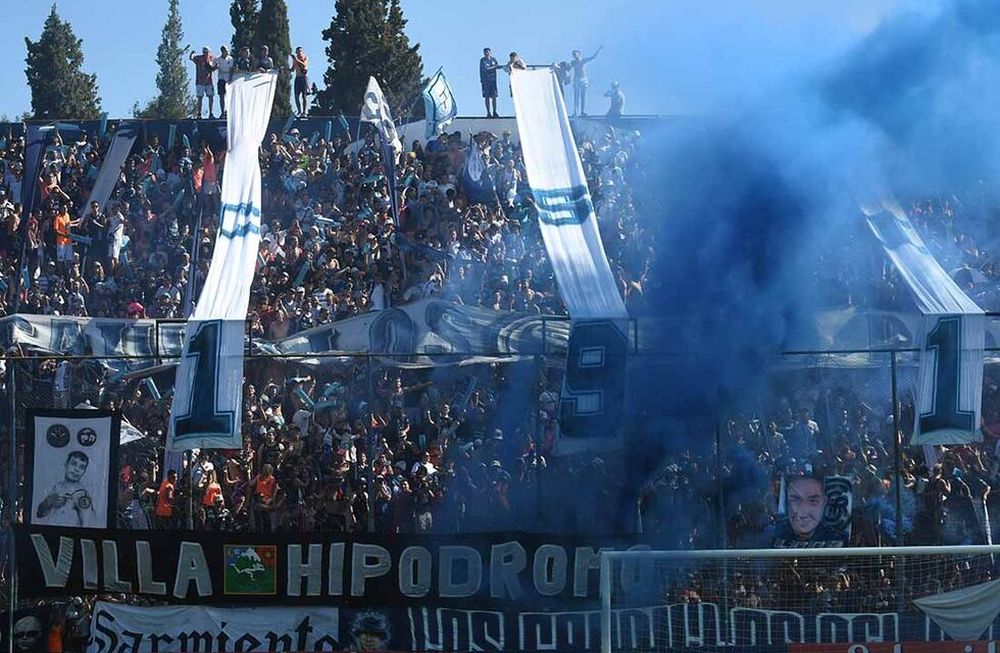 Los hinchas de Independiente Rivadavia festejaron los 110 años del club.