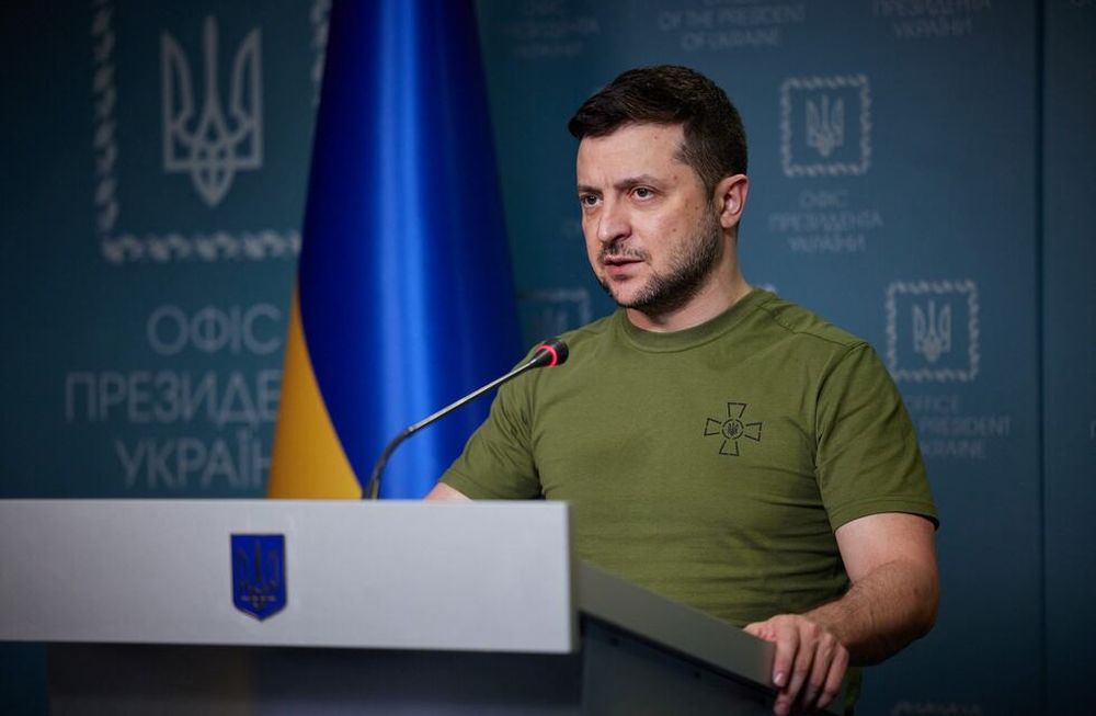 El presidente ucraniano, Volodimir Zelenski. (AP)