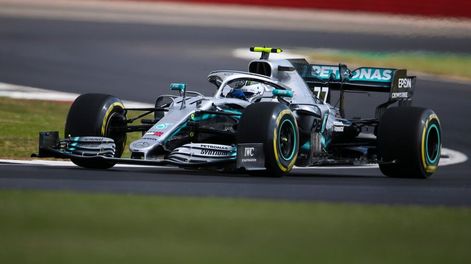 Valtteri Bottas consiguió su primera pole position en Silverstone