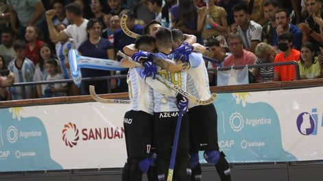 La Selección Argentina de hockey patín se campeón del mundo.