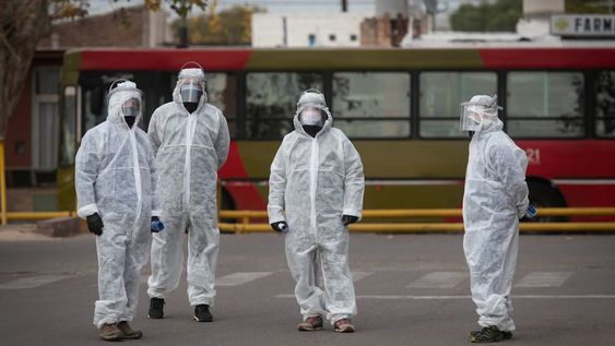 Operativo de testeos. A raíz del caso 98, en Luzuriaga se hicieron 146 testeos rápidos y 3 PCR. Todos dieron negativo. Foto: Ignacio Blanco / Los Andes