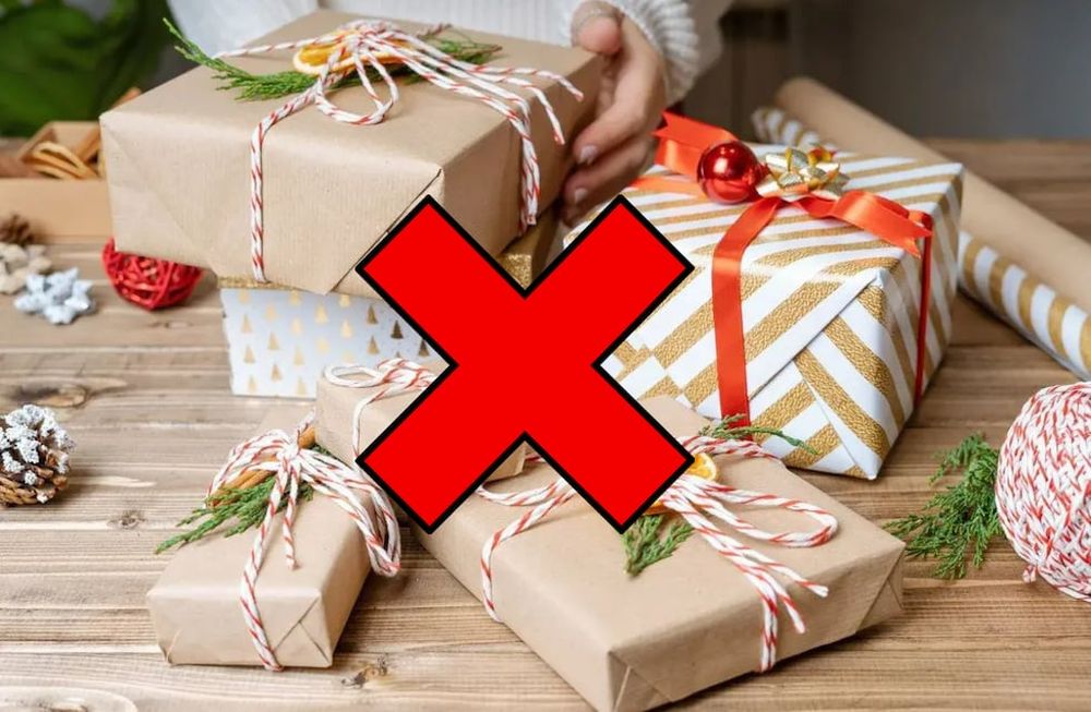 Lo que no hay que regalar para esta Navidad