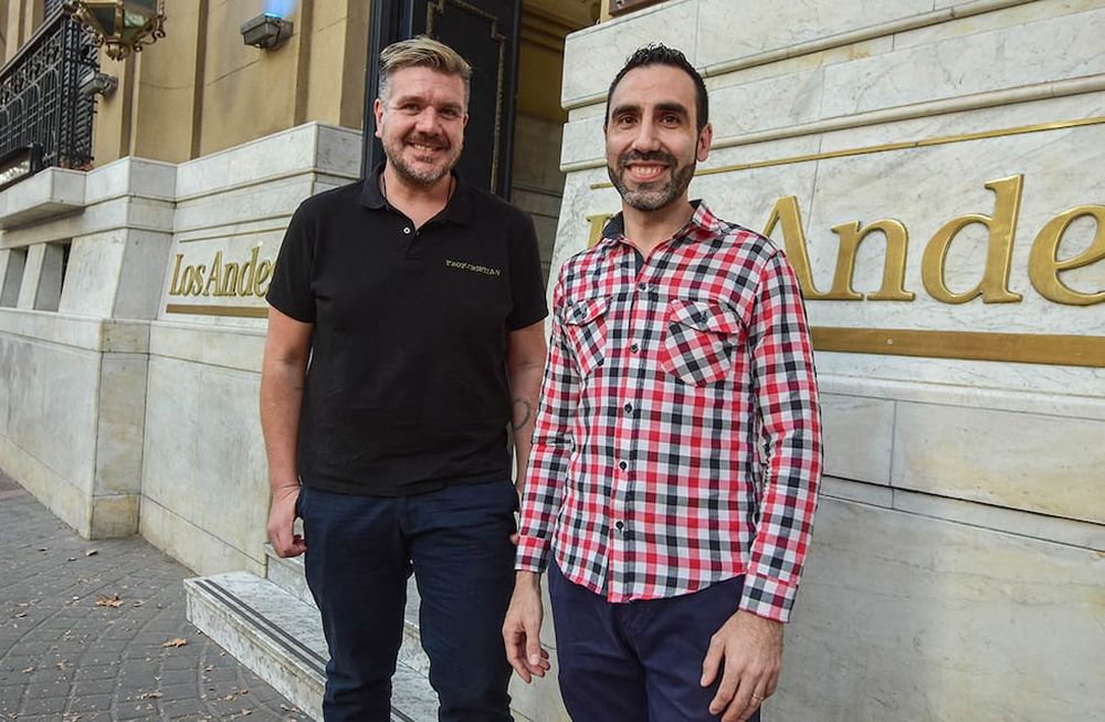 Cristian Montenegro y Damián Ortiz seleccionados para el concurso nacional docentes que inspiranFoto: Mariana Villa / Los Andes