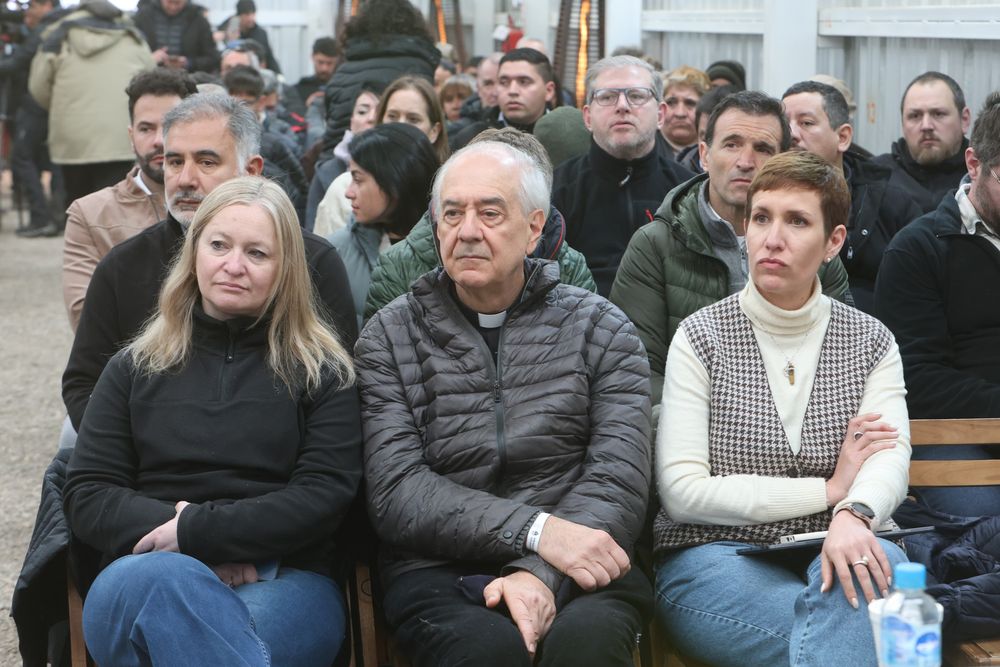 Hebe Casado, Marcelo De Benedictis y Jimena Latorre en la Audiencia PSJ.