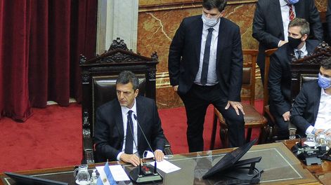 Los Andes | Sergio Massa salió a presionar a los gobernadores anunciando los infortunios financieros que tendrán las provincias por no haberse votado el presupuesto 2022. Foto Federico Lopez Claro