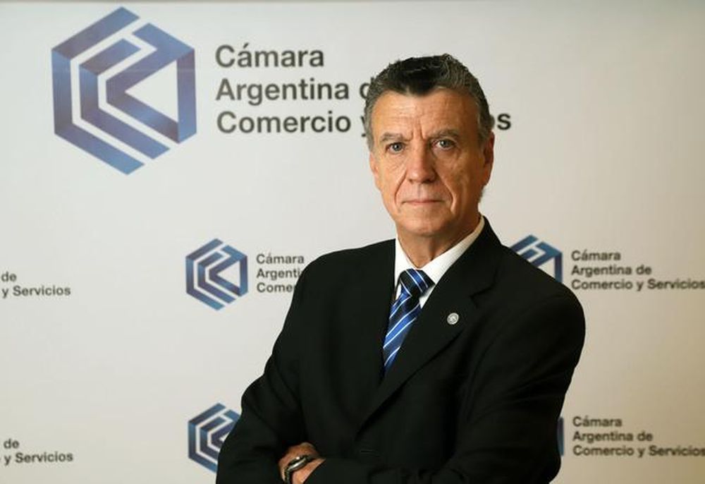 Natalio Grinman, presidente de la Cámara Argentina de Comercio y Servicios.