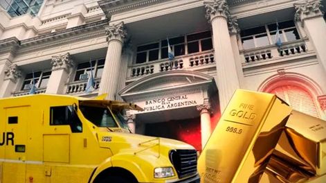 Un fondo buitre pidió información sobre el destino del oro de la Argentina. Imagen: Ámbito