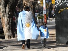 El pronóstico para este sábado mundialista: sube la temperatura y siguen cerrados los pasos a Chile.