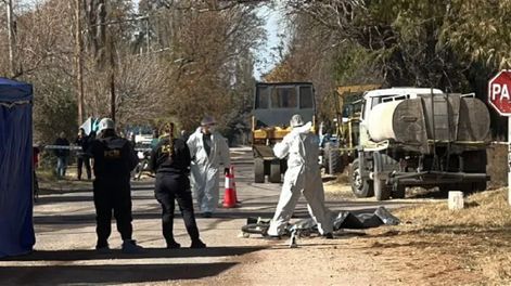 En San Rafael, un hombre de 89 años murió tras ser atropellado por un rodillo neumático