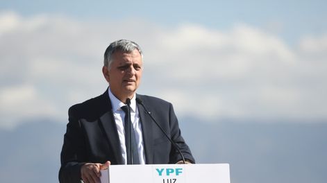 Horacio Marín participó de la inauguración junto a Alfredo Cornejo y funcionarios nacionales en Mendoza.