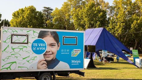 Maipú fortalece el acceso a la salud visual con la cuarta etapa del programa Te Veo a Vos
