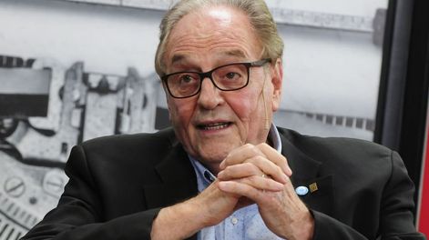 El legislador oficialista defendió la gestión del gobierno nacional. Foto: Marcelo Dubini.