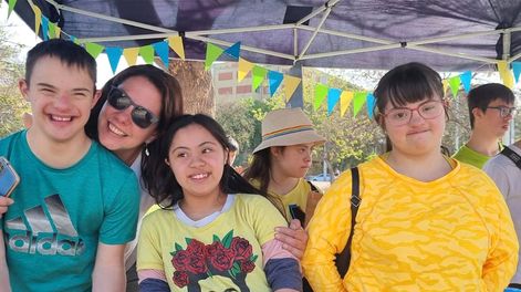 Los Andes | “El Club del Ocio” tiene 9 años y es una propuesta inédita en el país. Posee más de 90 inscriptos que van de 6 a 65 años, divididos en grupos según la edad. | Foto: gentileza