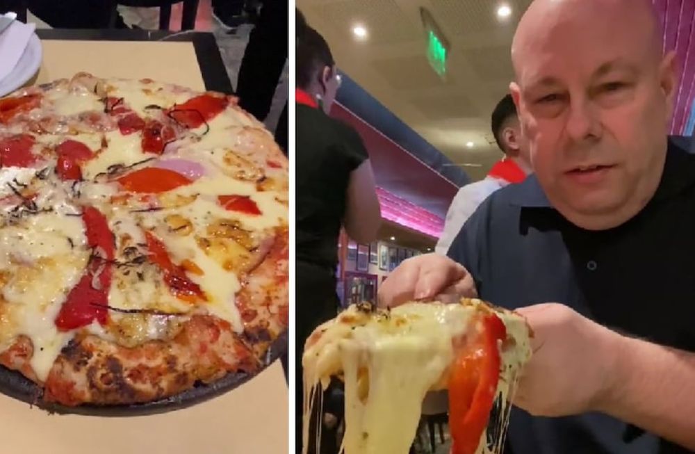 Un influencer estadounidense fue a una popular pizzería de Argentina y en la reseña cometió un error que no le dejaron pasar. Foto: captura.