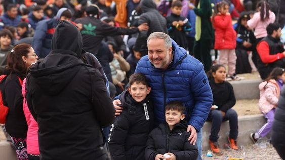 Miles de personas festejaron el Día de la Niñez en Maipú