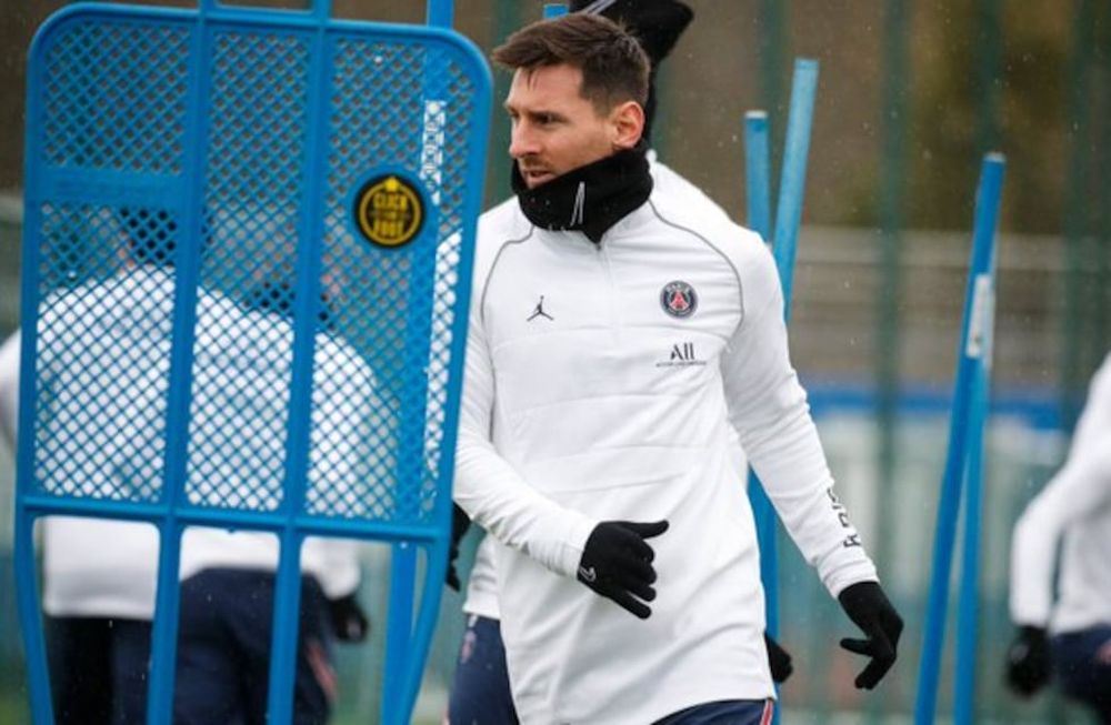 Messi se entrena pensando en Lens.
