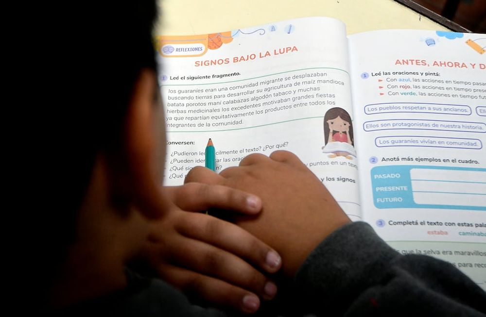 Los alumnos de primaria y secundaria de la provincia serán evaluados por estos día en lectura y comprensión lectora. Se trata de 319.198 alumnos de primaria y secundaria de 1.255 escuelas. En secundaria incluye orientadas y técnicas. Foto: Orlando Pelichotti