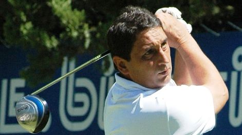 El mejor. Daniel Fuenzalida, quien finalizó su recorrido con un neto de 68 golpes (2 bajo par de cancha). / Gentileza.